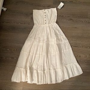 Off White maxi dress